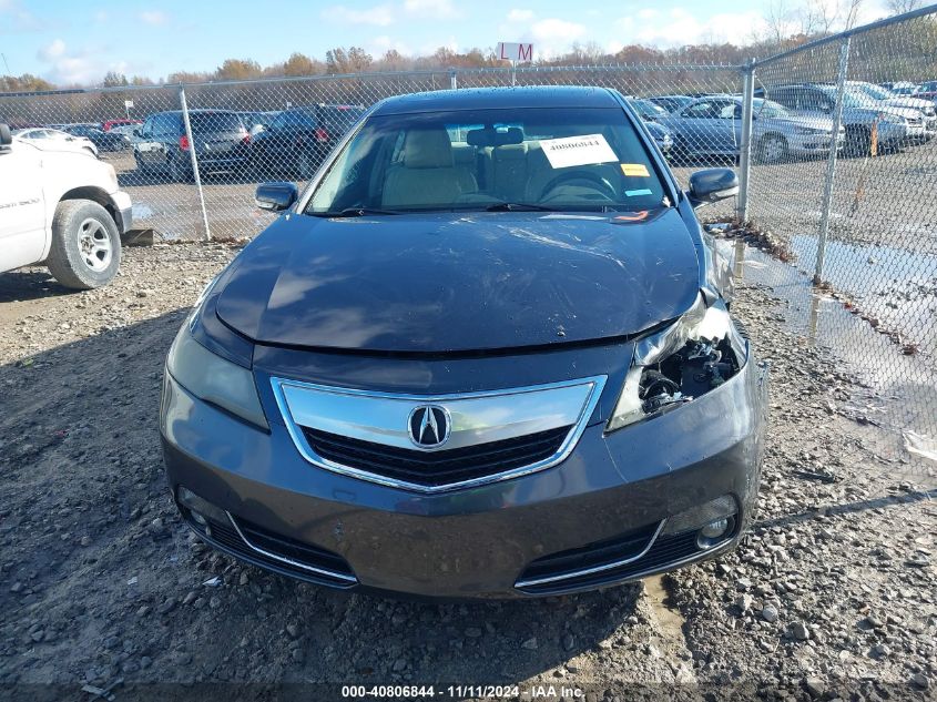 2012 Acura Tl 3.7 VIN: 19UUA9F52CA002063 Lot: 40806844