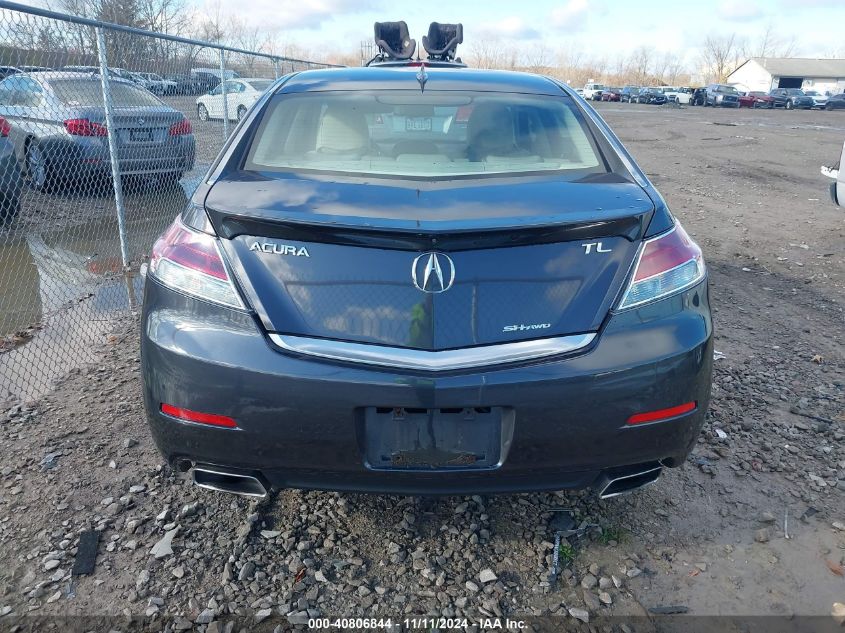 2012 Acura Tl 3.7 VIN: 19UUA9F52CA002063 Lot: 40806844