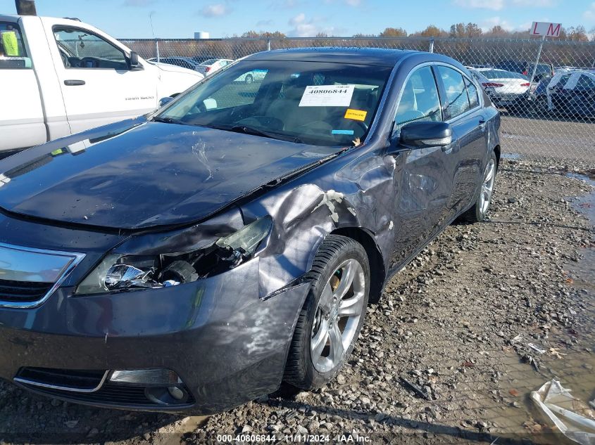 2012 Acura Tl 3.7 VIN: 19UUA9F52CA002063 Lot: 40806844