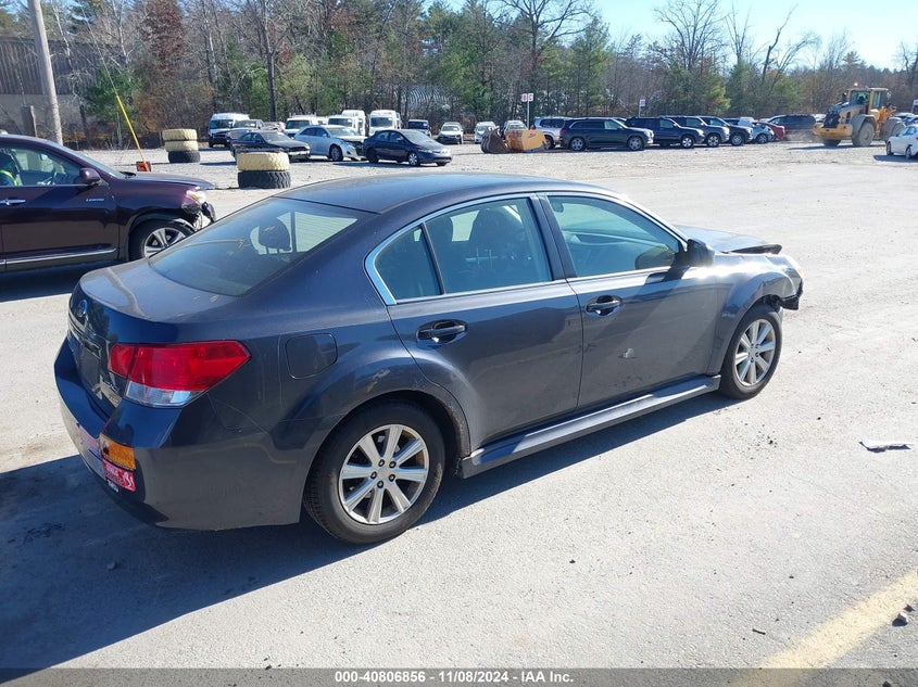 2010 SUBARU LEGACY VIN: 4S3BMBC62A3233838