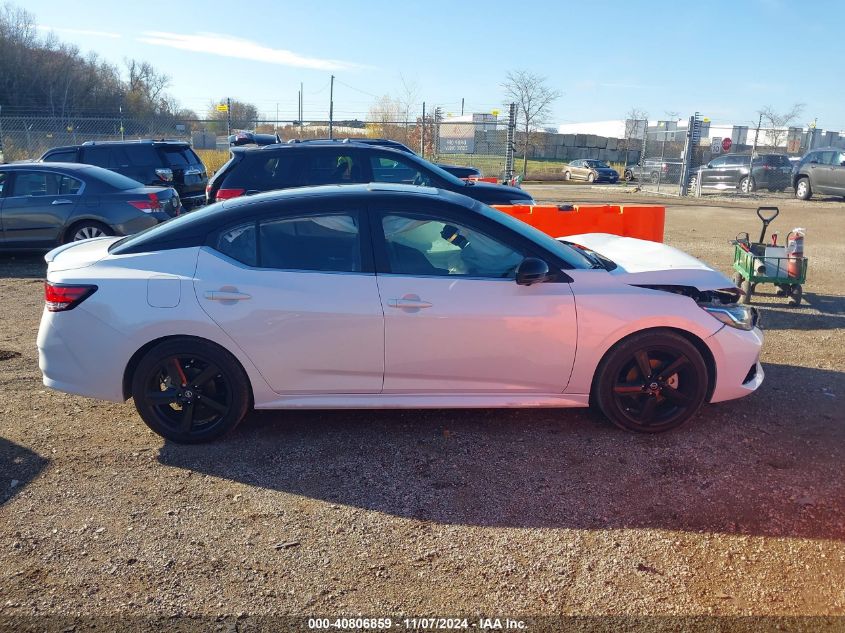 2023 Nissan Sentra Sr Xtronic Cvt VIN: 3N1AB8DV9PY322187 Lot: 40806859