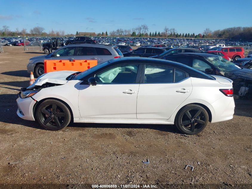 2023 Nissan Sentra Sr Xtronic Cvt VIN: 3N1AB8DV9PY322187 Lot: 40806859