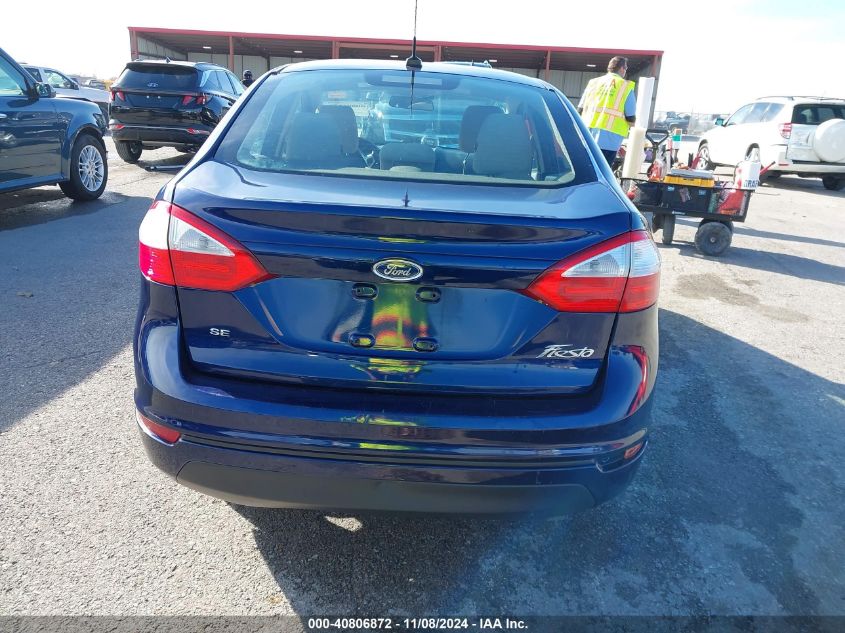 2016 Ford Fiesta Se VIN: 3FADP4BJ7GM167334 Lot: 40806872