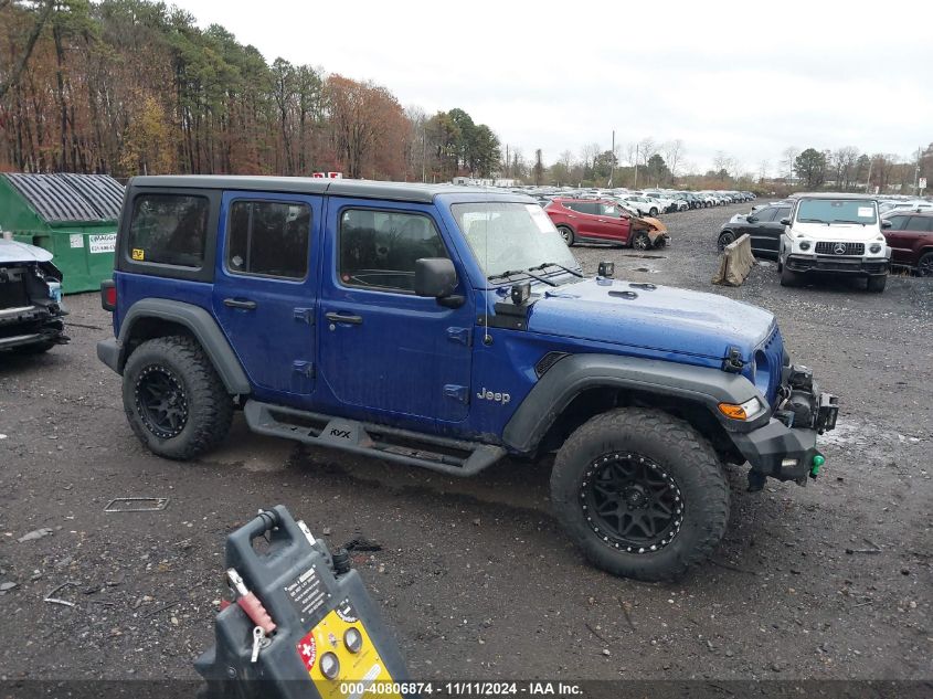 2018 Jeep Wrangler Unlimited Sport S 4X4 VIN: 1C4HJXDG7JW280370 Lot: 40806874