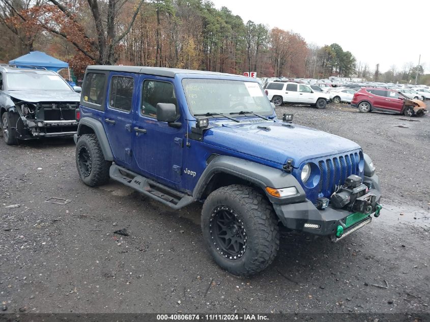 2018 Jeep Wrangler Unlimited Sport S 4X4 VIN: 1C4HJXDG7JW280370 Lot: 40806874