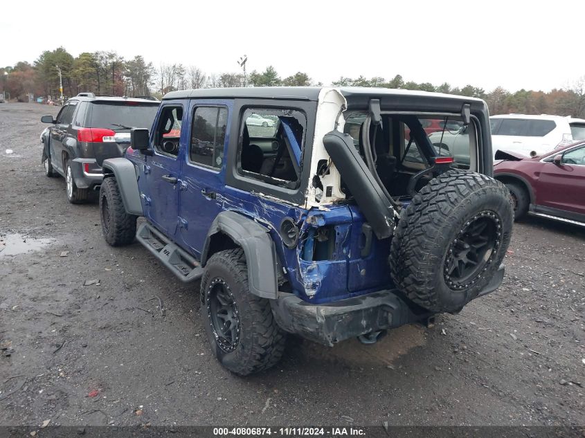 2018 Jeep Wrangler Unlimited Sport S 4X4 VIN: 1C4HJXDG7JW280370 Lot: 40806874