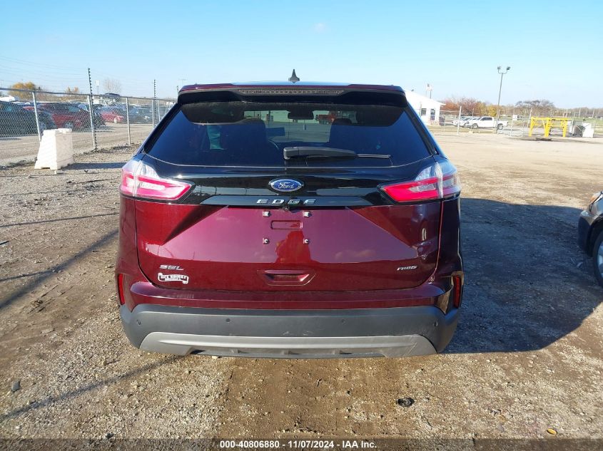 2022 Ford Edge Sel VIN: 2FMPK4J94NBA62290 Lot: 40806880