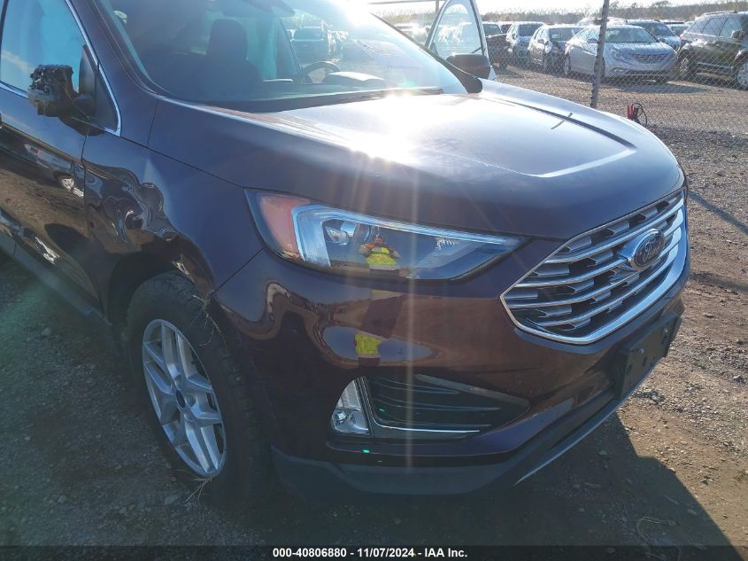 2022 Ford Edge Sel VIN: 2FMPK4J94NBA62290 Lot: 40806880