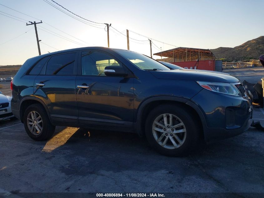 2015 Kia Sorento Lx VIN: 5XYKT3A69FG607845 Lot: 40806894