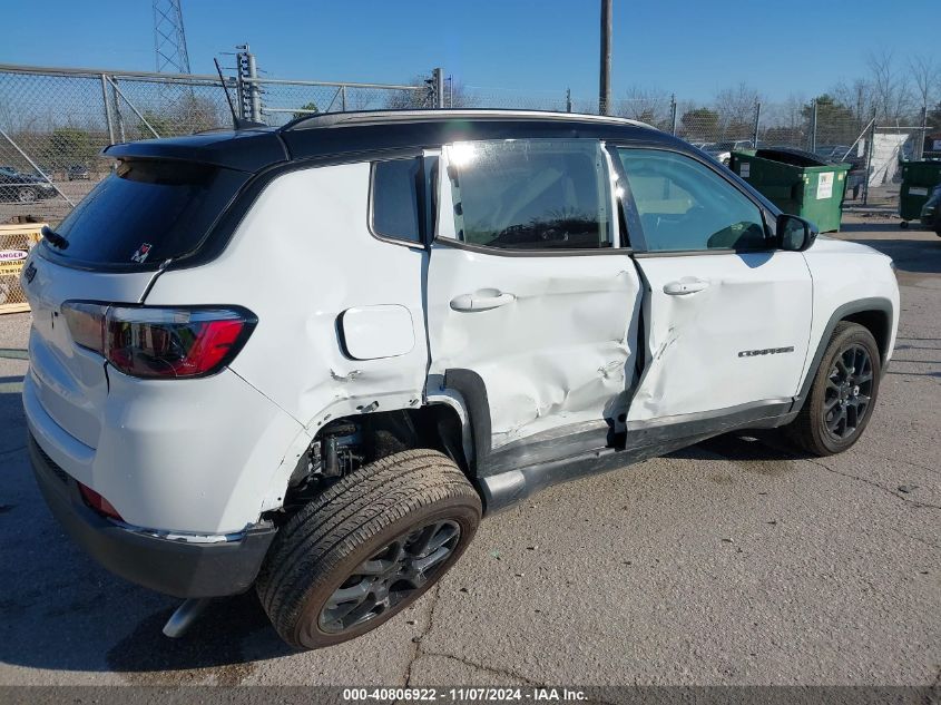 2024 Jeep Compass Latitude 4X4 VIN: 3C4NJDBN1RT152176 Lot: 40806922