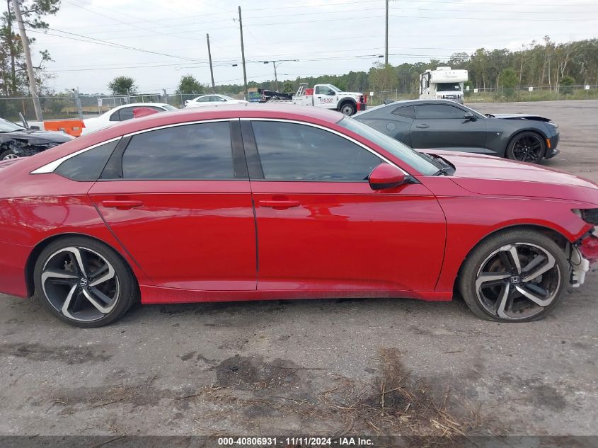 2019 Honda Accord Sport VIN: 1HGCV1F39KA027220 Lot: 40806931