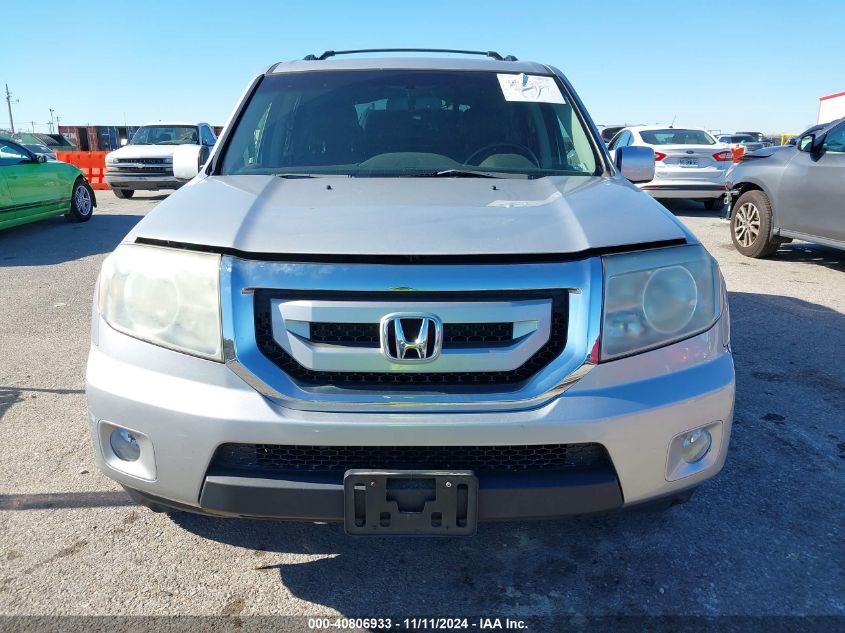 2011 Honda Pilot Exln VIN: 5FNYF4H74BB015454 Lot: 40806933