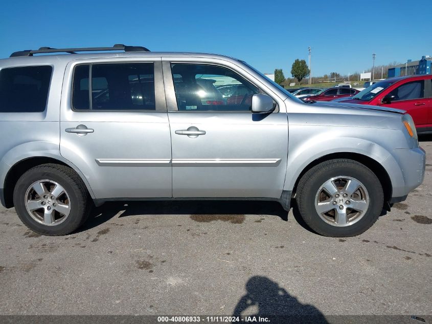 2011 Honda Pilot Exln VIN: 5FNYF4H74BB015454 Lot: 40806933