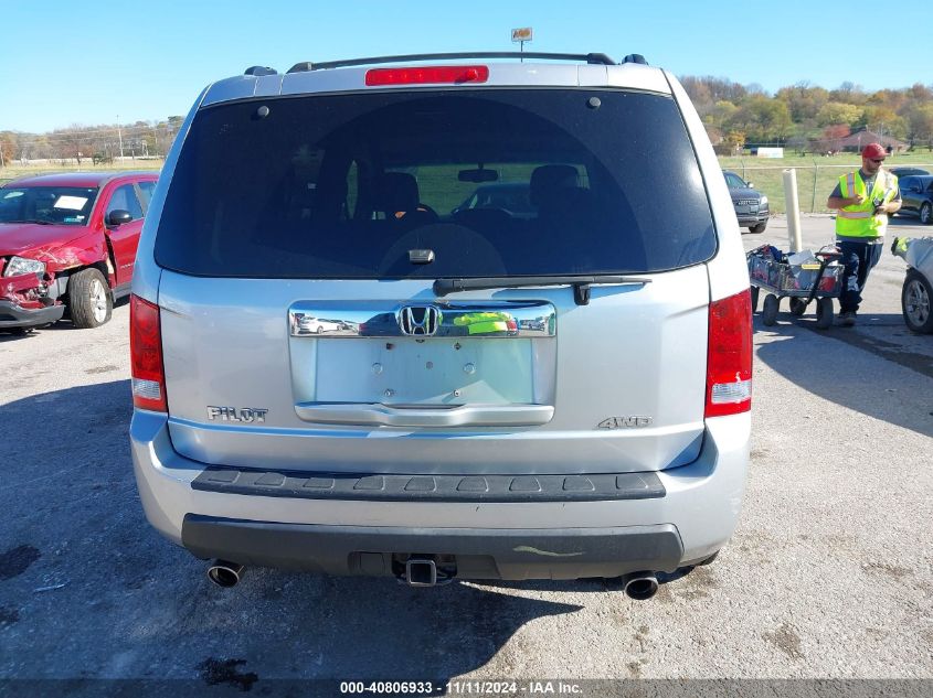 2011 Honda Pilot Exln VIN: 5FNYF4H74BB015454 Lot: 40806933