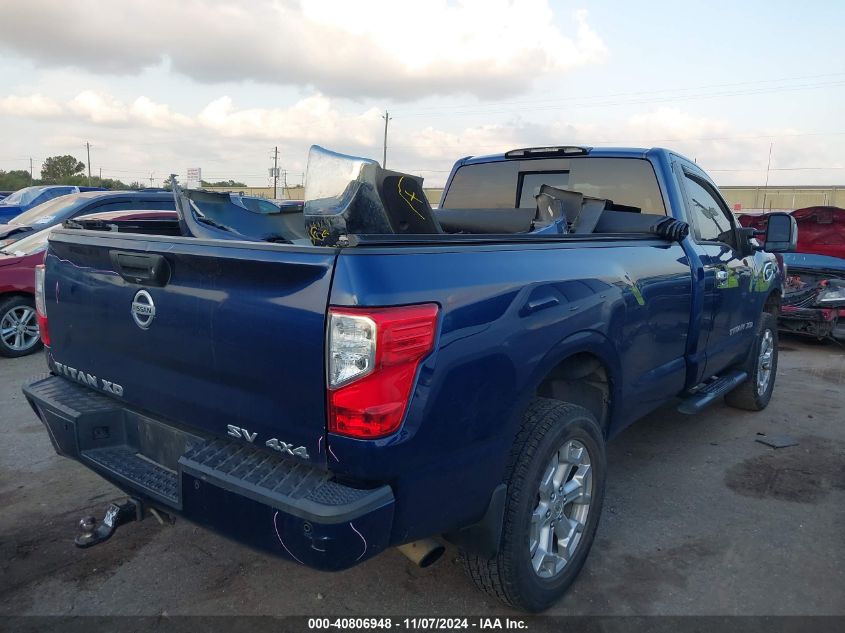 VIN 1N6BA1RP4HN524646 2017 Nissan Titan, XD SV no.4