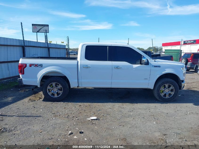 2015 Ford F-150 Lariat VIN: 1FTEW1EP3FKE80449 Lot: 40806949