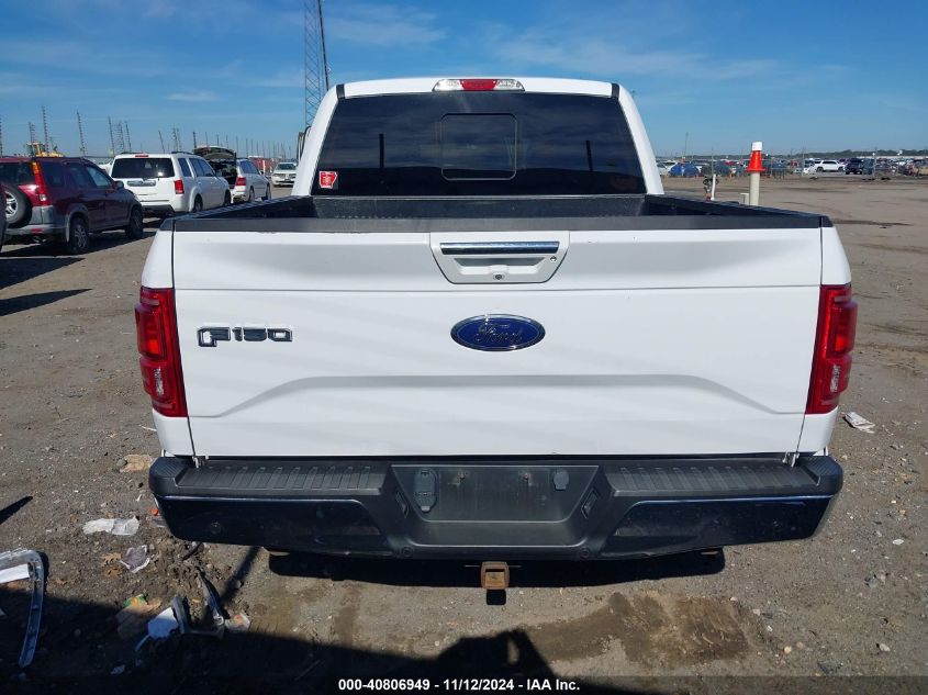 2015 Ford F-150 Lariat VIN: 1FTEW1EP3FKE80449 Lot: 40806949