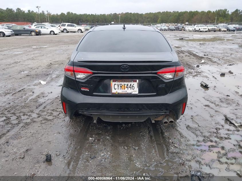 VIN 5YFP4MCE9NP108910 2022 TOYOTA COROLLA SE