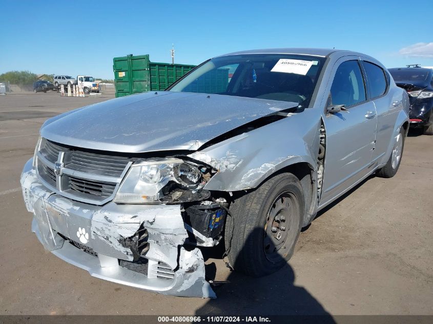 2009 Dodge Avenger Se/Sxt VIN: 1B3LC46B99N566020 Lot: 40806966