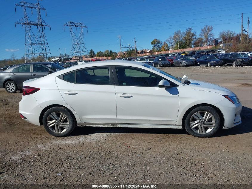 2019 Hyundai Elantra Sel VIN: 5NPD84LF4KH418293 Lot: 40806965