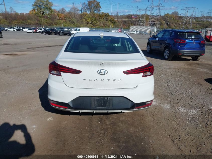 2019 Hyundai Elantra Sel VIN: 5NPD84LF4KH418293 Lot: 40806965