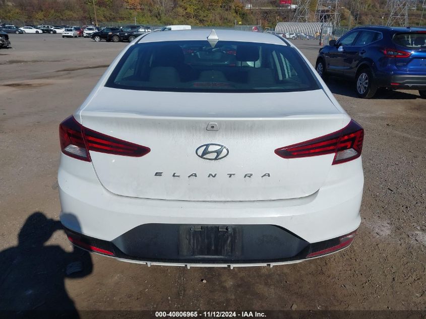 2019 Hyundai Elantra Sel VIN: 5NPD84LF4KH418293 Lot: 40806965