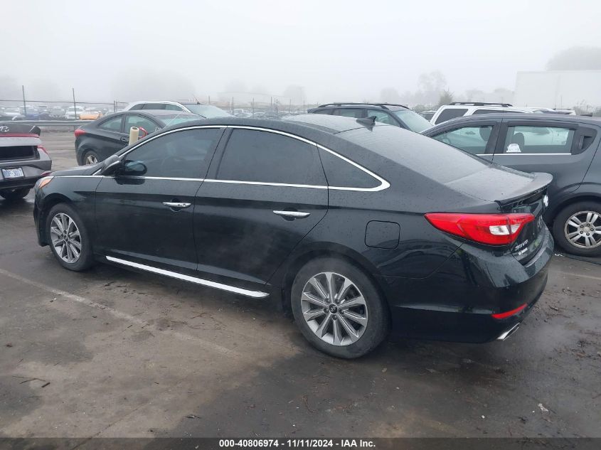 2016 Hyundai Sonata 2.4L Limited VIN: 5NPE34AF7GH312899 Lot: 40806974