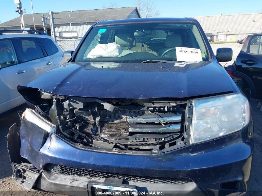 2014 HONDA PILOT VIN: 5FNYF4H22EB031631