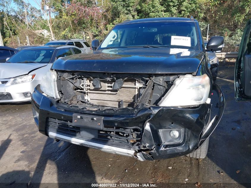 2017 Nissan Armada Sv VIN: JN8AY2NC8H9504254 Lot: 40807022