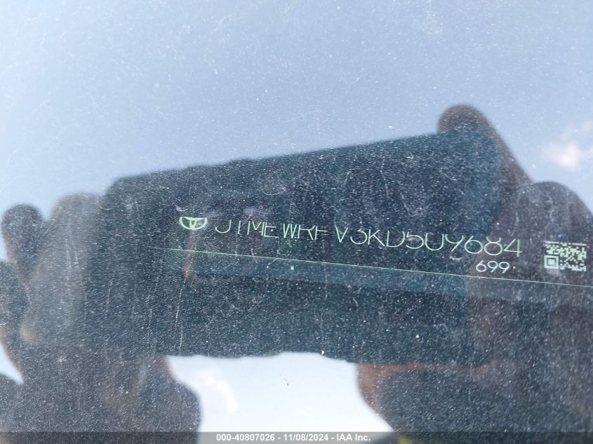 2019 TOYOTA RAV4 HYBRID XSE - JTMEWRFV3KD509684