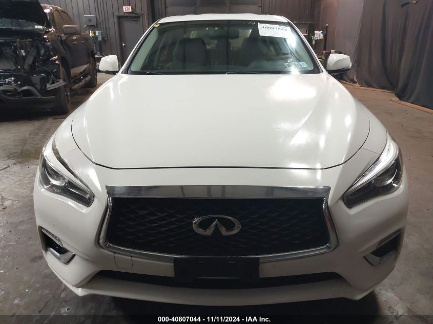 2018 Infiniti Q50 3.0T Luxe VIN: JN1EV7AR5JM430293 Lot: 40807044