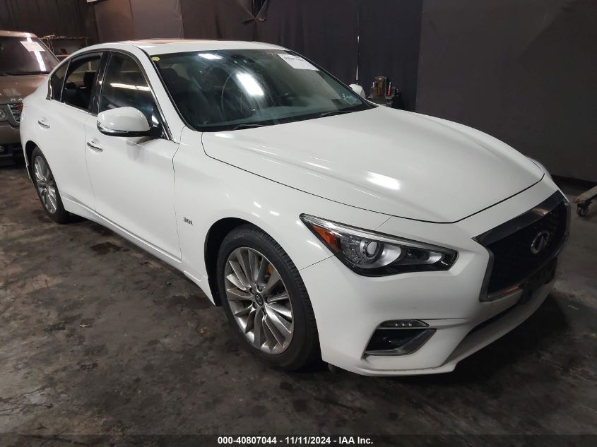 VIN JN1EV7AR5JM430293 2018 Infiniti Q50, 3.0T Luxe no.1