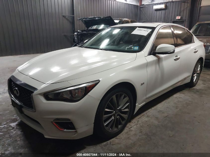 VIN JN1EV7AR5JM430293 2018 Infiniti Q50, 3.0T Luxe no.2