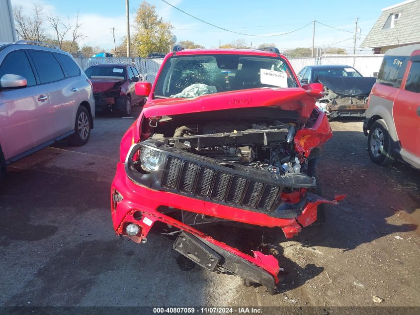 2022 Jeep Renegade (Red) Edition 4X4 VIN: ZACNJDB13NPN82142 Lot: 40807059