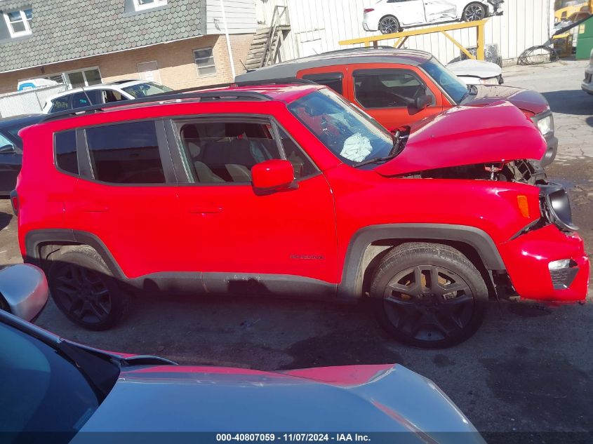 2022 Jeep Renegade (Red) Edition 4X4 VIN: ZACNJDB13NPN82142 Lot: 40807059