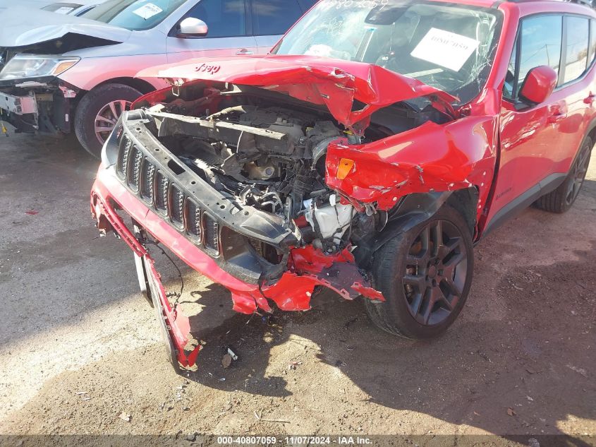 2022 Jeep Renegade (Red) Edition 4X4 VIN: ZACNJDB13NPN82142 Lot: 40807059