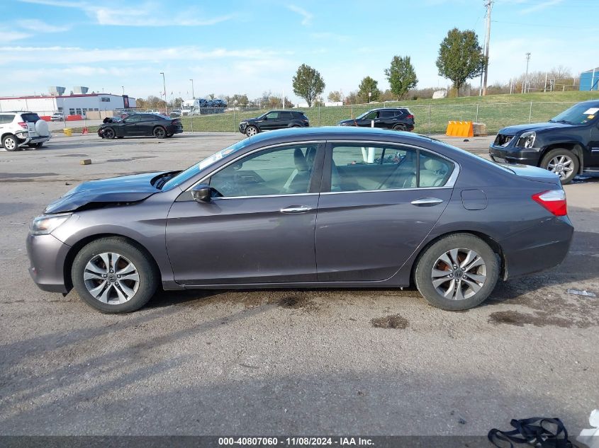 2014 Honda Accord Lx VIN: 1HGCR2F3XEA293862 Lot: 40807060