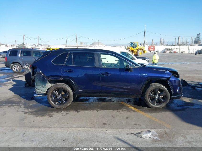 2020 Toyota Rav4 Hybrid Xse VIN: JTMEWRFV7LJ040943 Lot: 40807066