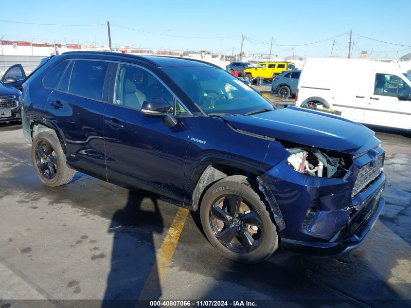 2020 Toyota Rav4 Hybrid Xse VIN: JTMEWRFV7LJ040943 Lot: 40807066