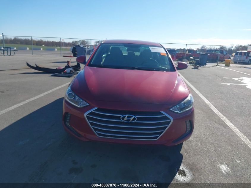 2017 Hyundai Elantra Se VIN: KMHD84LF6HU141320 Lot: 40807070