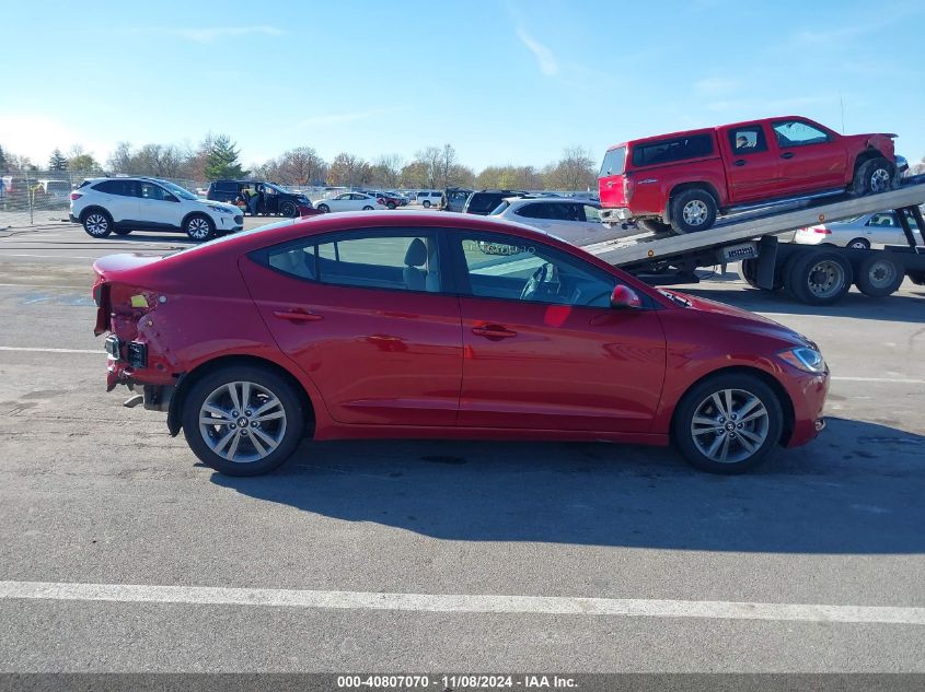 2017 Hyundai Elantra Se VIN: KMHD84LF6HU141320 Lot: 40807070