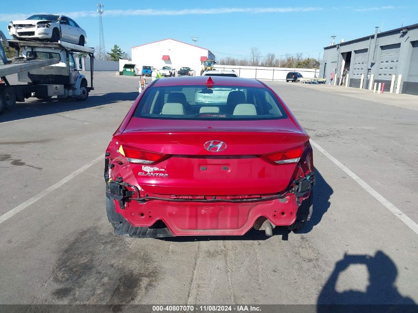 2017 Hyundai Elantra Se VIN: KMHD84LF6HU141320 Lot: 40807070