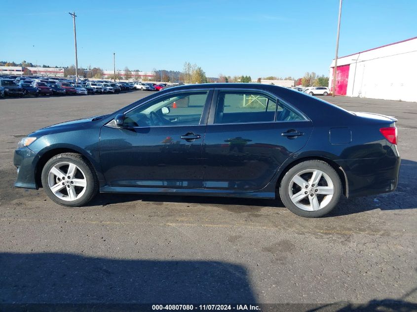 2012 Toyota Camry Se VIN: 4T1BF1FK5CU184205 Lot: 40807080