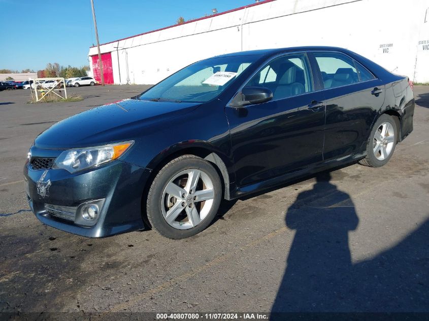 2012 Toyota Camry Se VIN: 4T1BF1FK5CU184205 Lot: 40807080