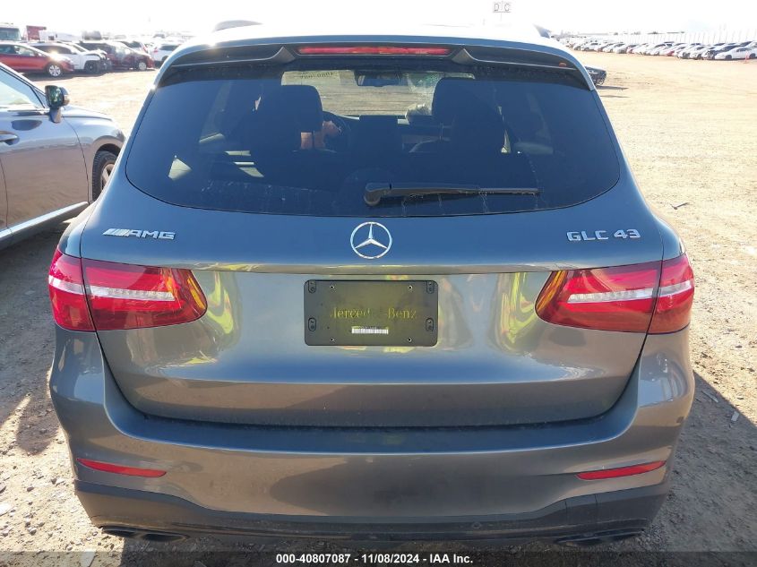 2017 Mercedes-Benz Amg Glc 43 4Matic VIN: WDC0G6EB2HF153068 Lot: 40807087