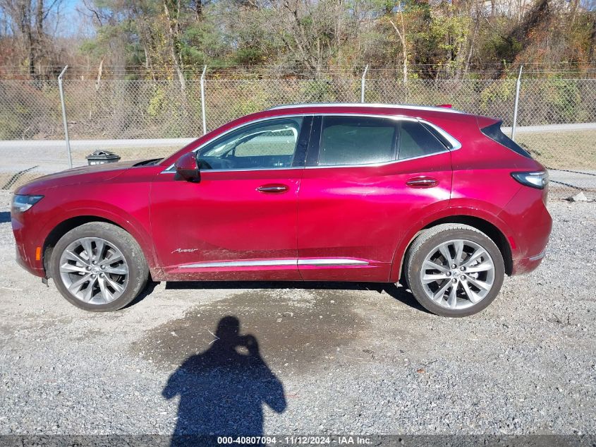 2023 Buick Envision Avenir Fwd VIN: LRBFZRR40PD029218 Lot: 40807094