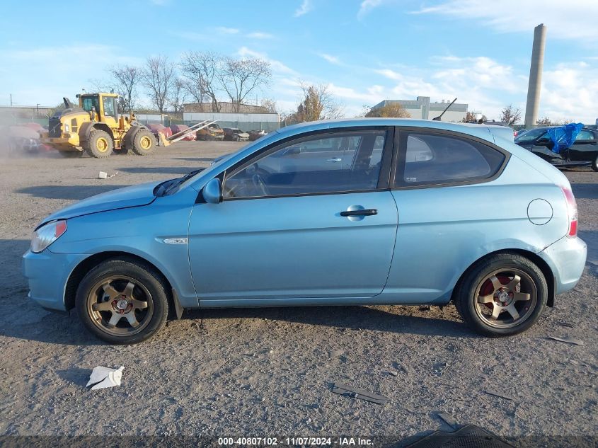 2007 Hyundai Accent Gs VIN: KMHCM36C97U027345 Lot: 40807102