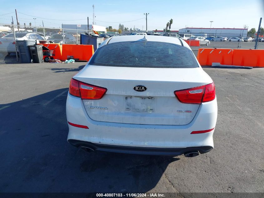 2015 KIA OPTIMA EX - 5XXGN4A7XFG402764