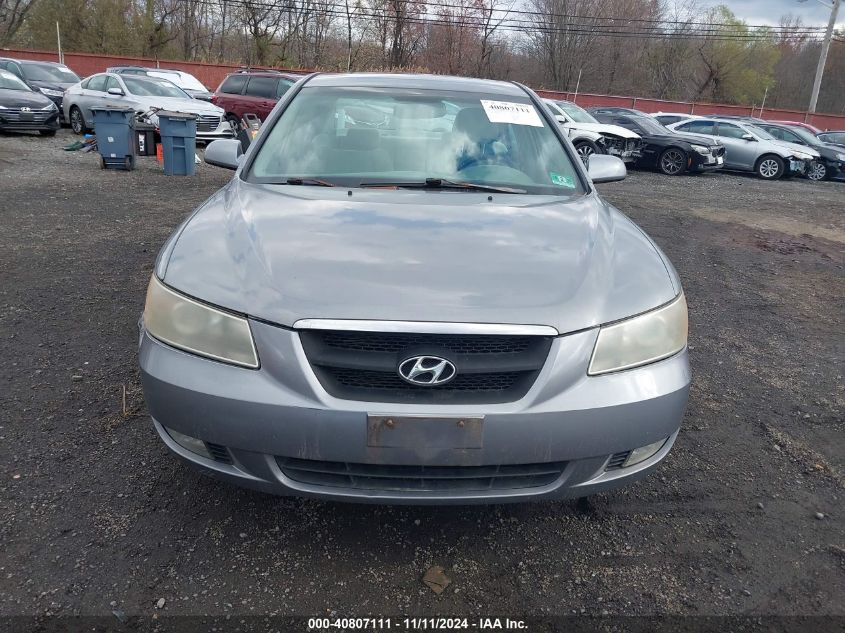 2006 Hyundai Sonata Gls V6/Lx V6 VIN: 5NPEU46FX6H019082 Lot: 40807111