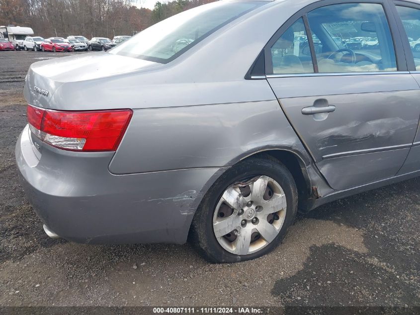 2006 Hyundai Sonata Gls V6/Lx V6 VIN: 5NPEU46FX6H019082 Lot: 40807111